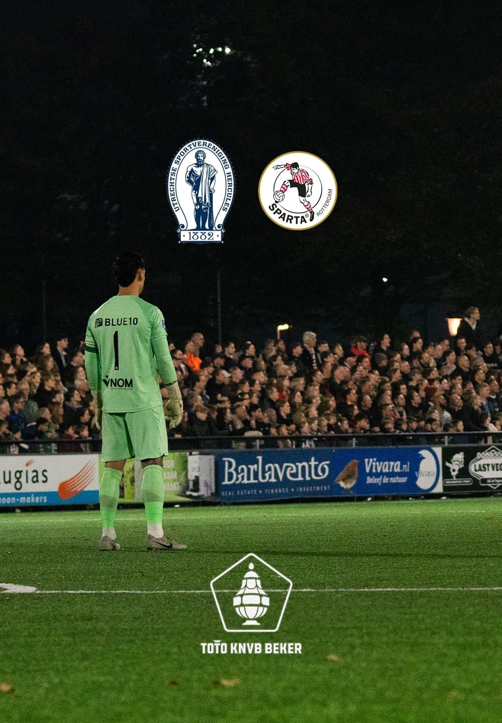 KNVB Beker USV Hercules vs Sparta